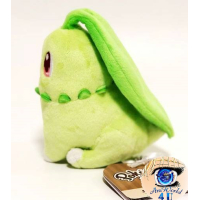 Officiële Pokemon center knuffel Pokemon fit Chikorita 12cm 
